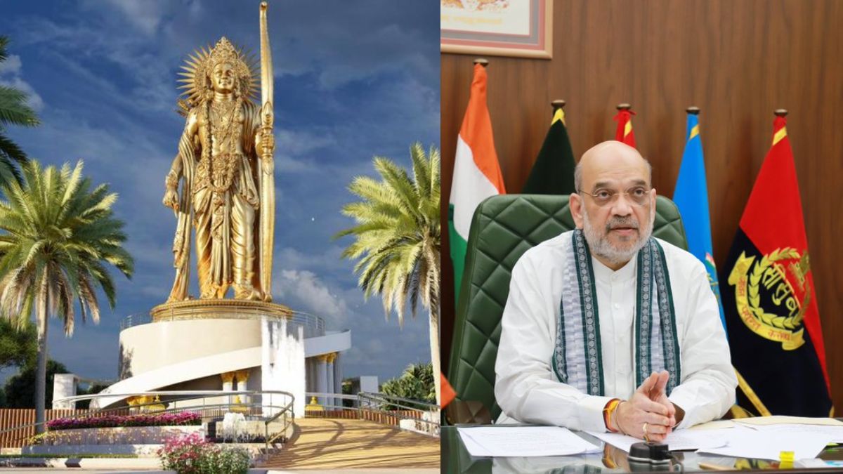 Amit Shah Lays Foundation Stone Of 108 ft Lord Ram Statue In Kurnool. Here’s All About It