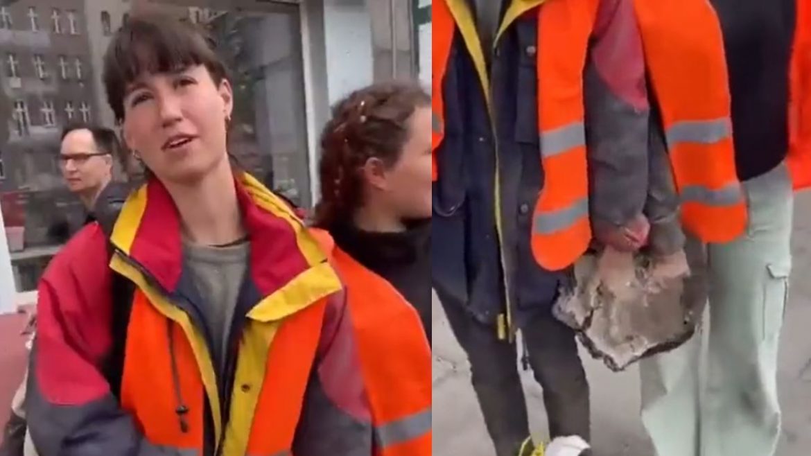 In Protest, German Activists Glued Their Hands To The Road; May Require Amputation Now