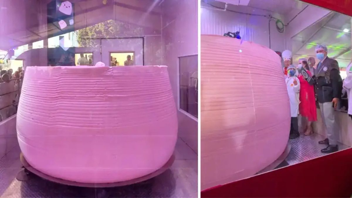 Mexican Confectioner Makes The World’s Largest Marshmallow & It’s Heavier Than A Bear!