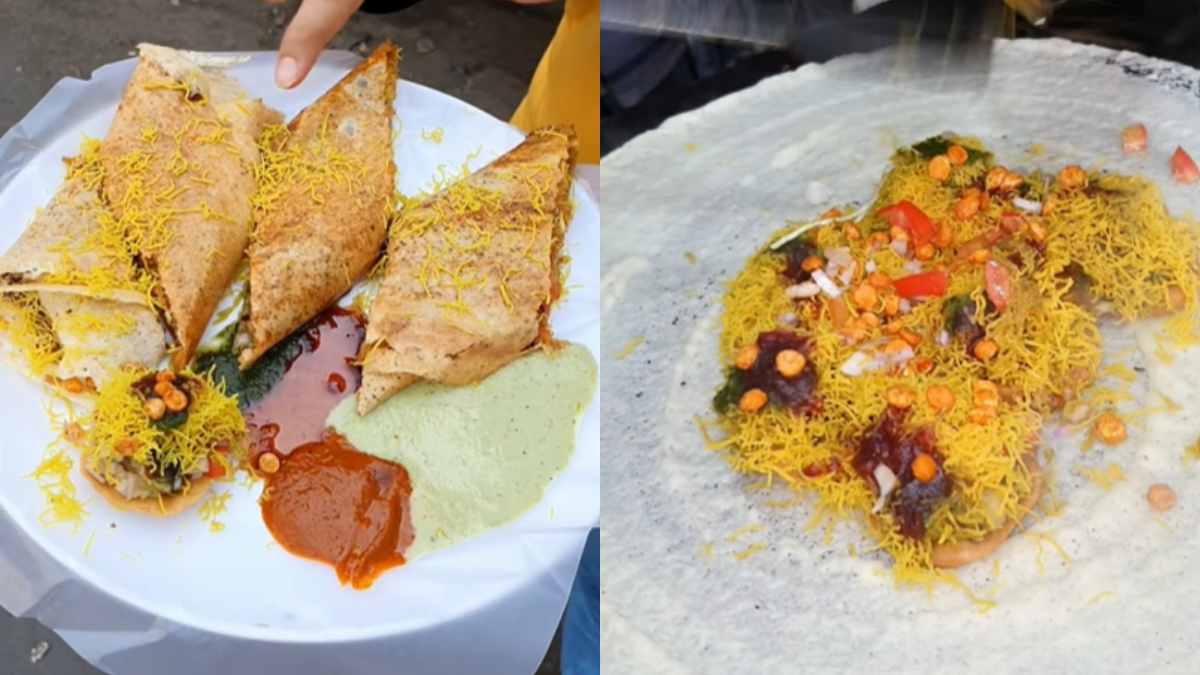 Chaat & Dosa Lovers, There’s A Sev Puri Dosa In Mumbai! Dare To Try It? 