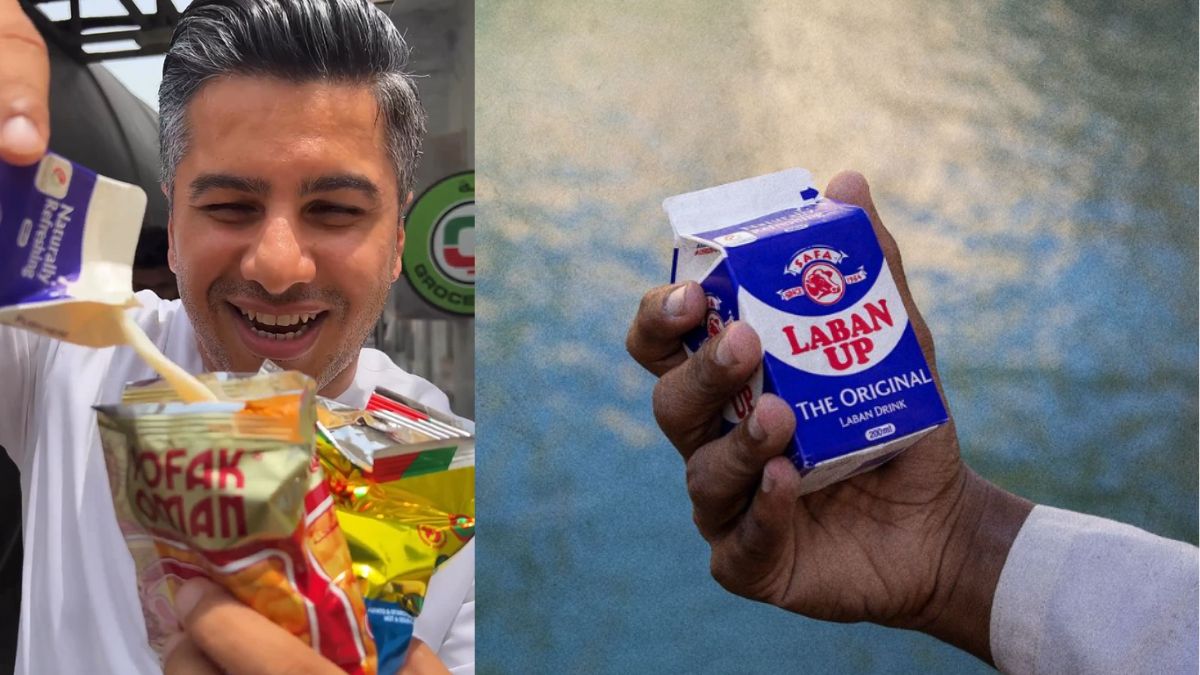 Food Blogger’s Ingenious Way Of Having Laban Up And Oman Chips Is Invoking Nostalgia In Emiratis