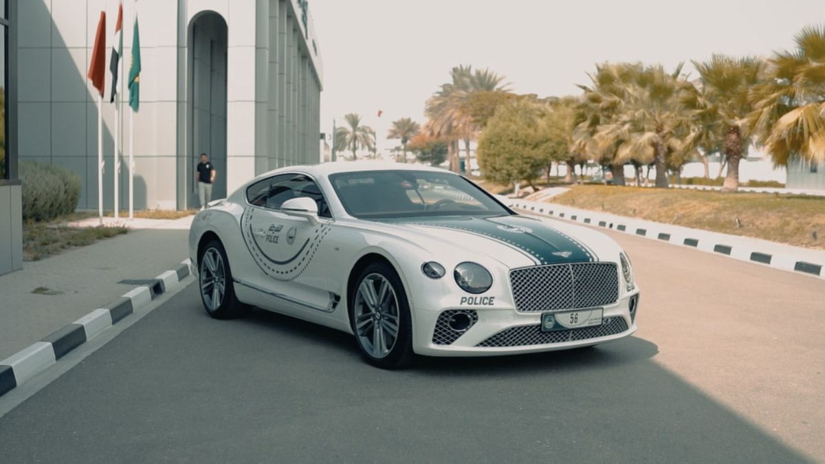 Dubai Police Bentley