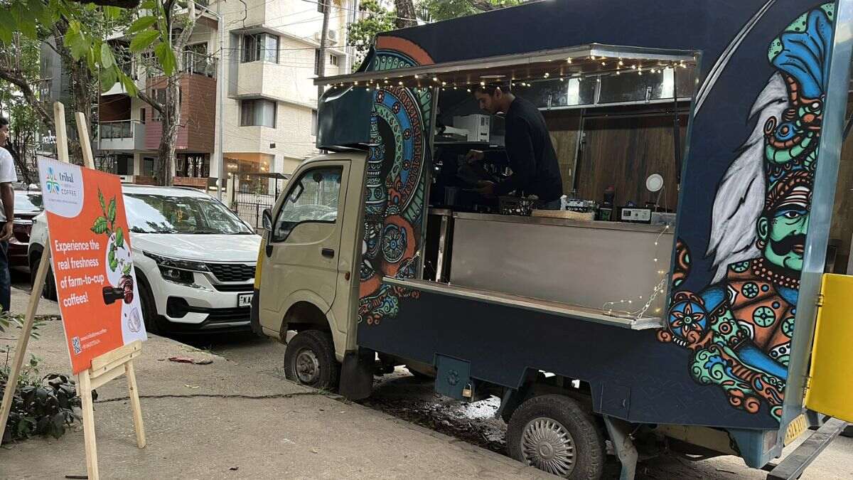 Visit This Coffee Truck In Indiranagar & Relish A Yummy Cup Of Joe. Americano Costs Just ₹70