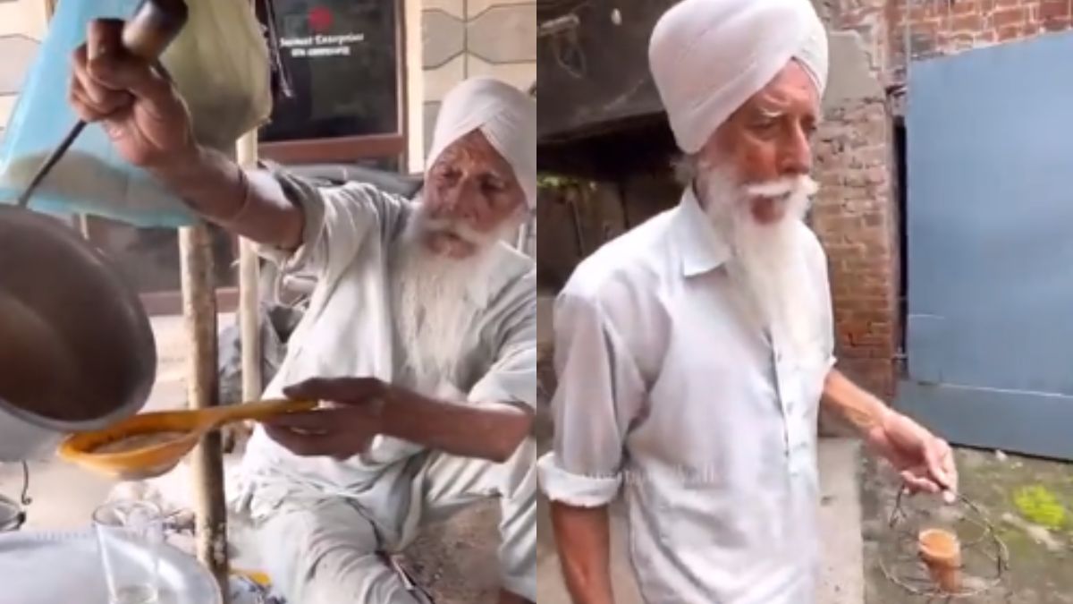 Amritsar: Old Man Serves Free Tea; Anand Mahindra Wants To Visit “Temple Of Tea Service”