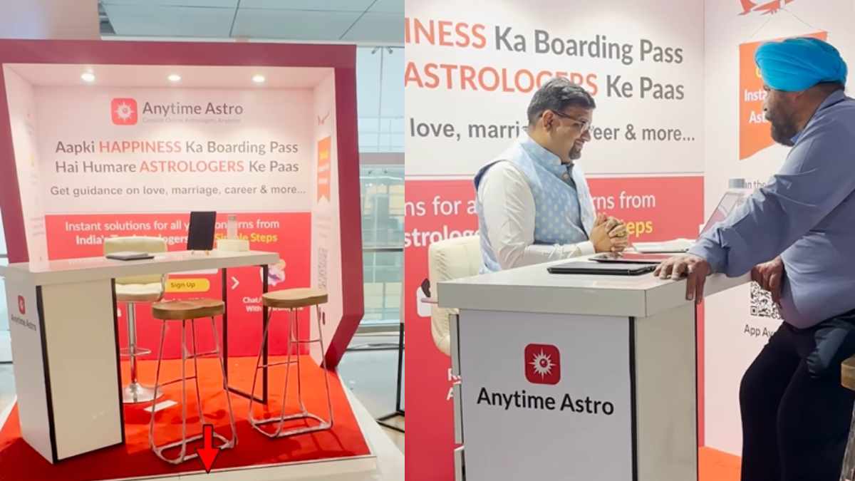 Now, Know Your Bhavishya At Jaipur Airport As There’s An Astrology Kiosk Offering Personalised Readings!