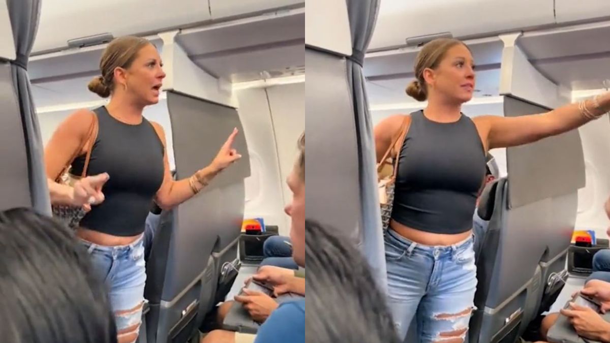 “Passenger Not Real” Distressed Woman On An American Airlines Plane Makes Bizarre Claims