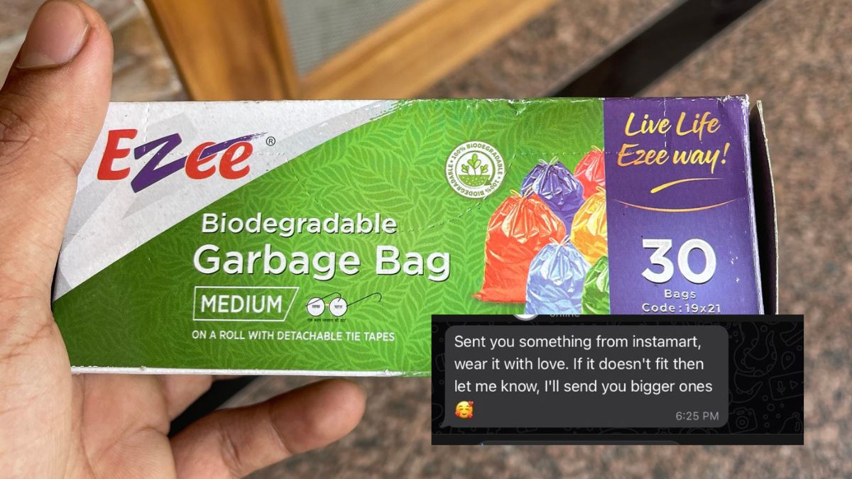 Swiggy Replies To Man Who Got Garbage Bags As Gift From Ex; Says Bade Zakham Ke Liye…