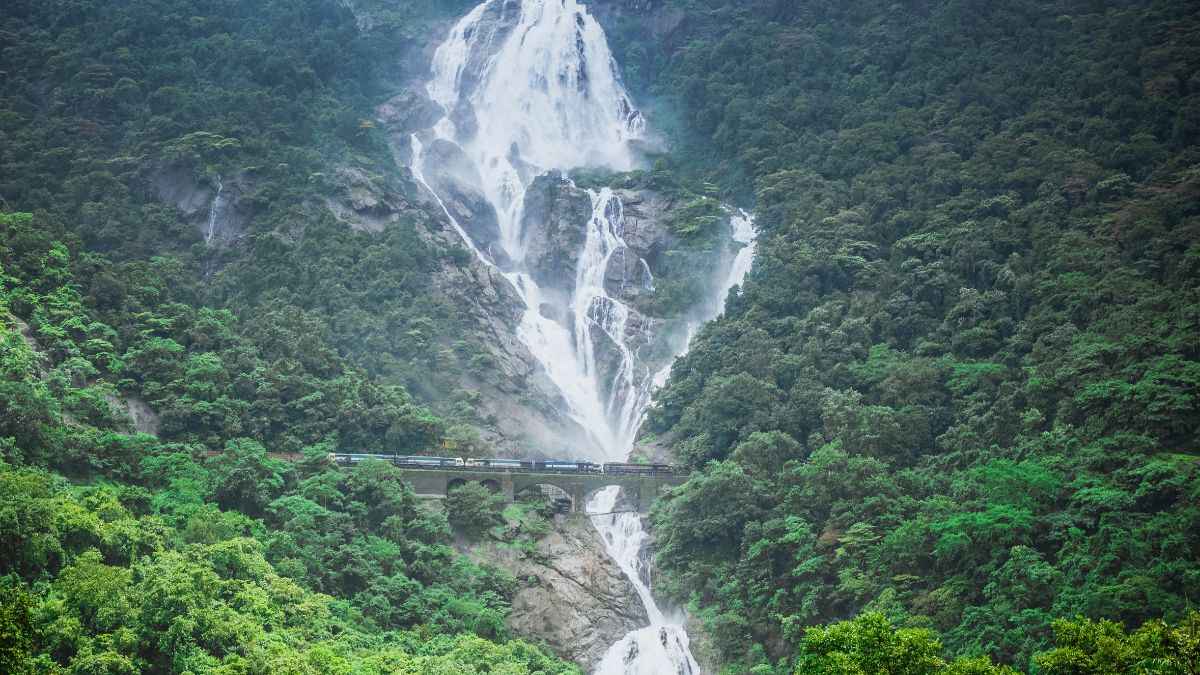 Hordes Of People Head To Dudhsagar Falls; Denied Entry, Railway Police Issues Ban