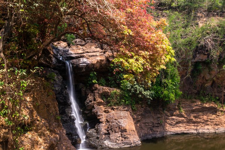 waterfall in Goa