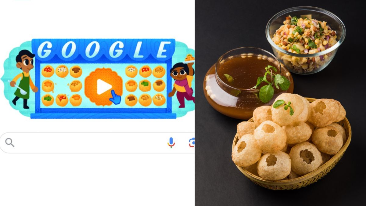 Pani Puri, lanche de rua indiano, é homenageado em jogo no Google Doodle do  dia