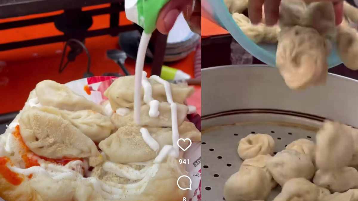 Watch: This Momo Pav In Mumbai, Lathered In Mayo, Will Leave You Cringing! 