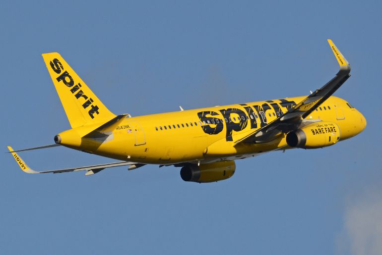 Spirit Airlines crew member