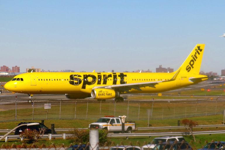 Spirit Airlines crew member