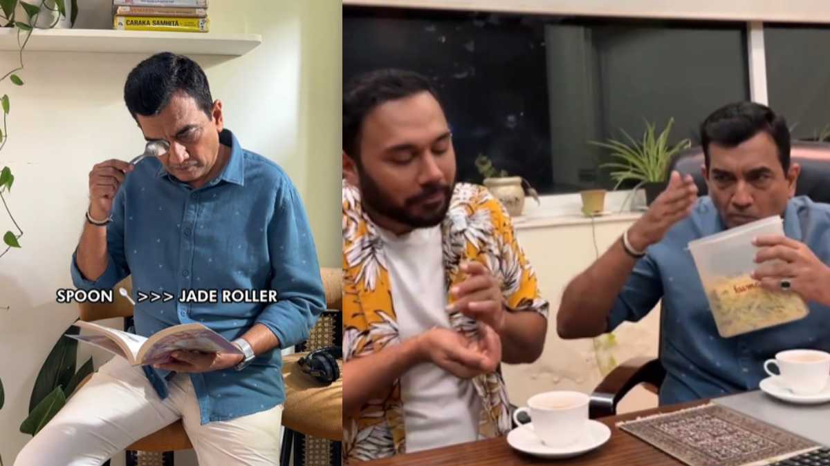 From Spoon Hack To Michelin Namkeen, Sanjeev Kapoor & Saransh Goila Do Hilarious Chef Stunts!