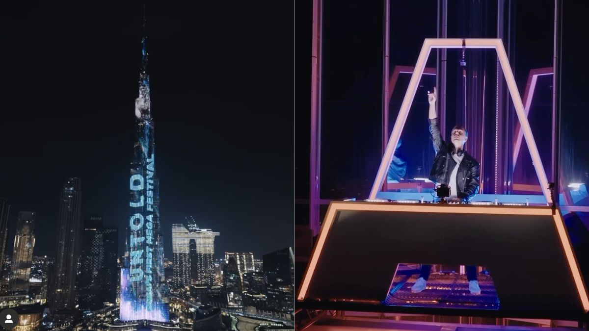 Armin Van Buuren & UNTOLD Dubai Break 2 World Records With A DJ Set At Burj Khalifa In Dubai
