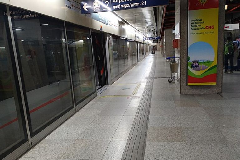 Delhi metro stations