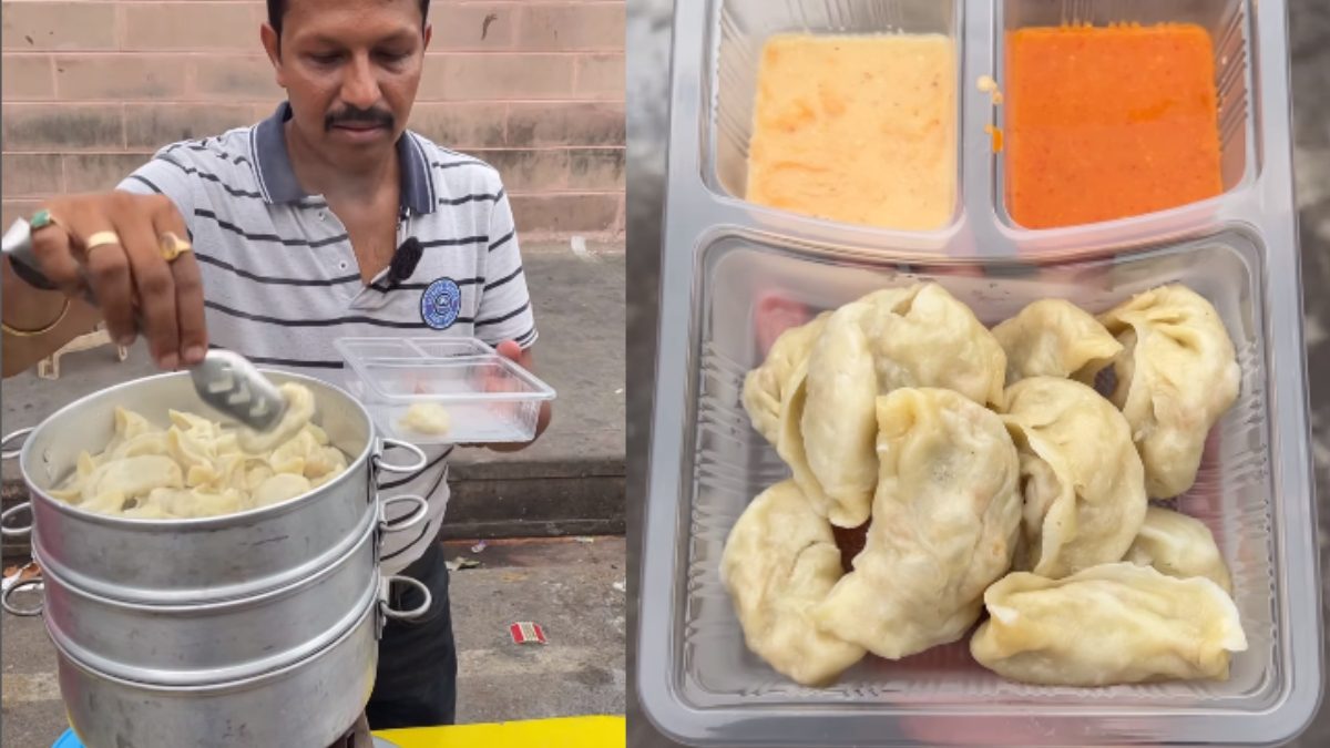 English Professor Running A Momo Stall In Lucknow Is Impressing The Internet With His English