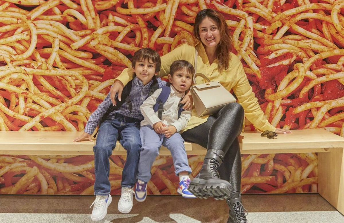Kareena, Taimur And Jeh Enjoy A ‘Spectacular’ Day At NMACC; Both Kids Simply Loved This Particular Exhibition