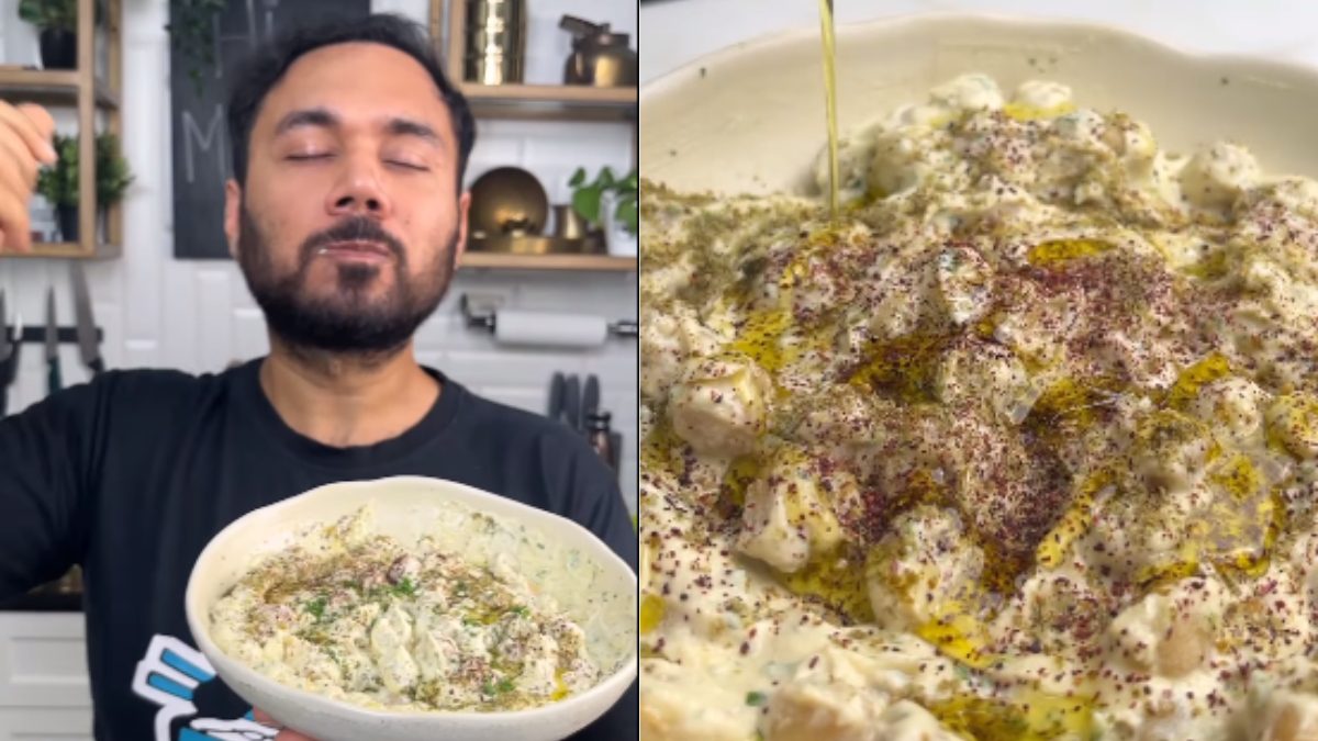 Chef Saransh Goila Is Up With Another Creamy Mediterranean Gem And We’re Trying It Now!