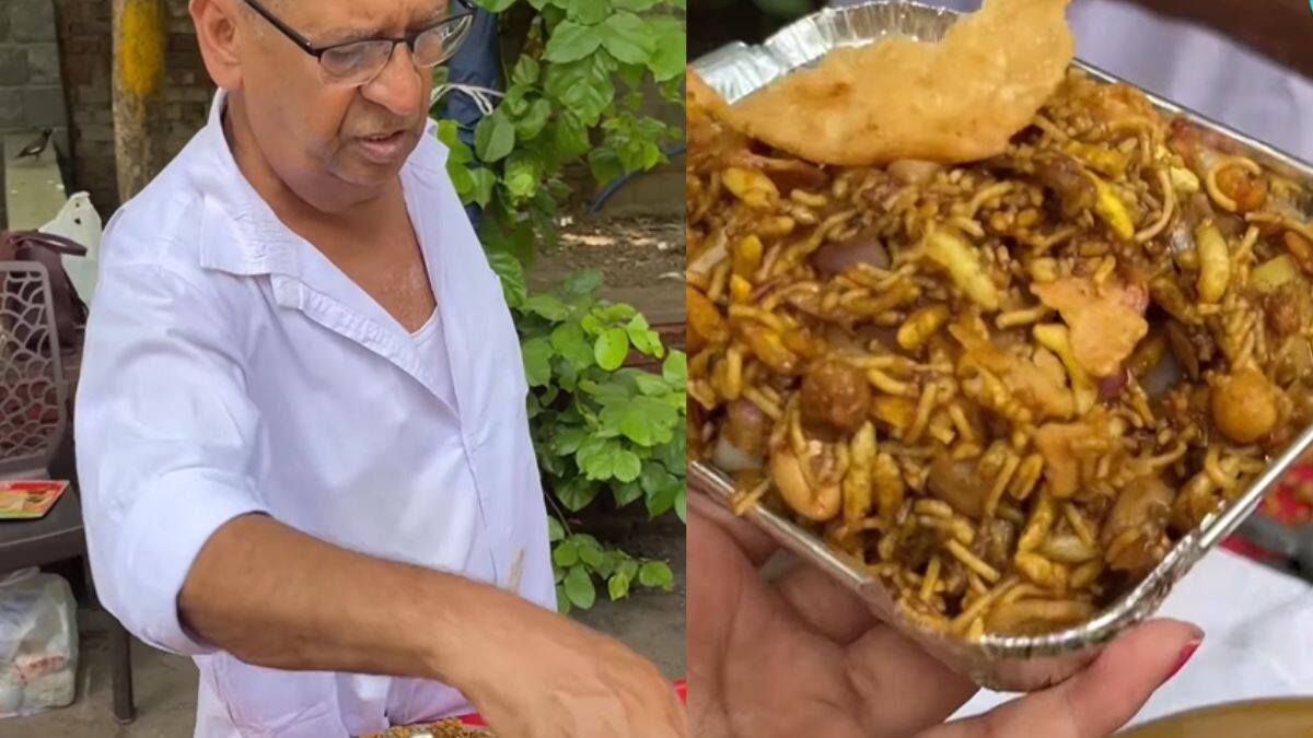 This Uncle Charges ₹2.5Lakh To Share His Secret Recipe Of Spicy Bhel Puri; A Must-Try In Delhi