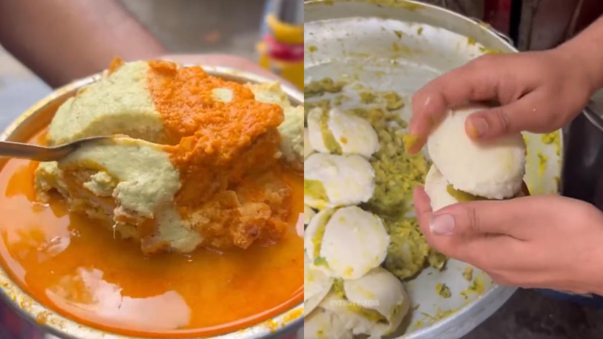 Video Of Street Vendor Making Idli Vada Goes Viral. Desi Food Lovers Do Not Like This Fusion