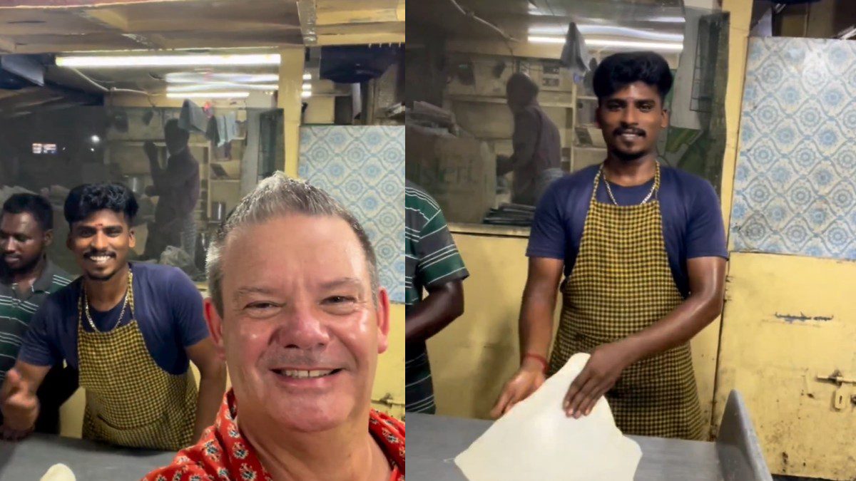 Gary Mehigan Shares Video Of Madurai Street Vendor Preparing Bun Parotta; Calls It “Dream Skills”