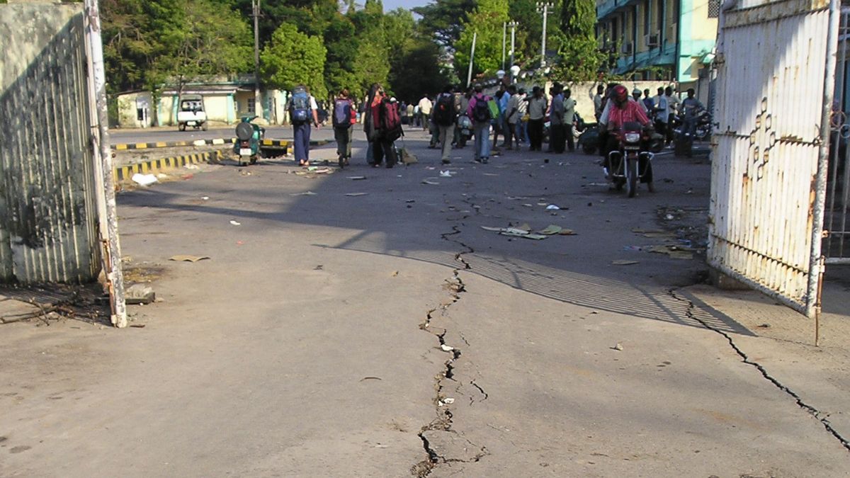 earthquakes Nicobar islands