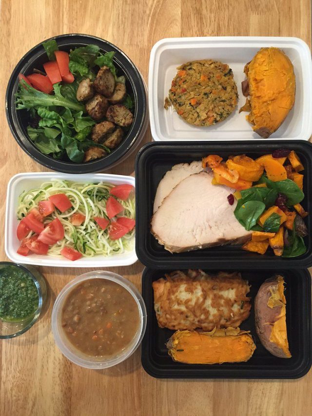 meal-prepping