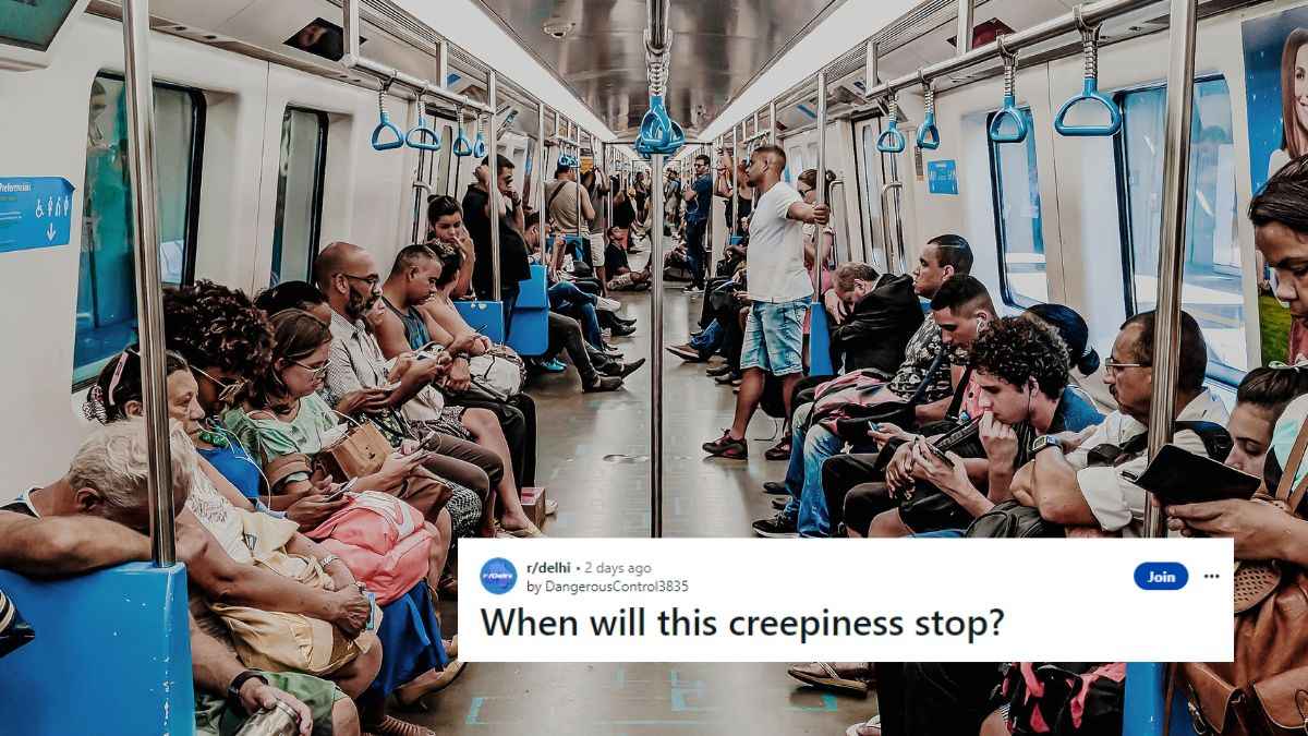 Delhi Metro: Passenger Catches Man Secretly Clicking Girls’ Pics To Send To Group, Makes Him Delete It