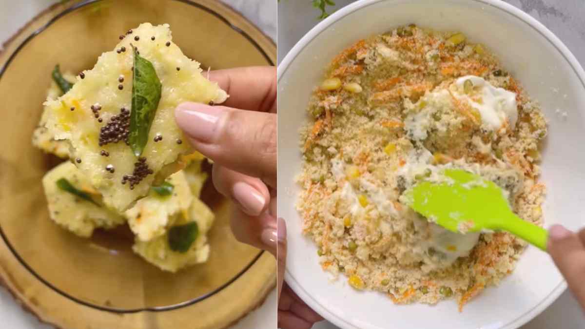 Dhokla In 15 Minutes? Bring It On! Here’s A 15-Min Sprouts Dhokla Recipe You Can Easily Make At Home