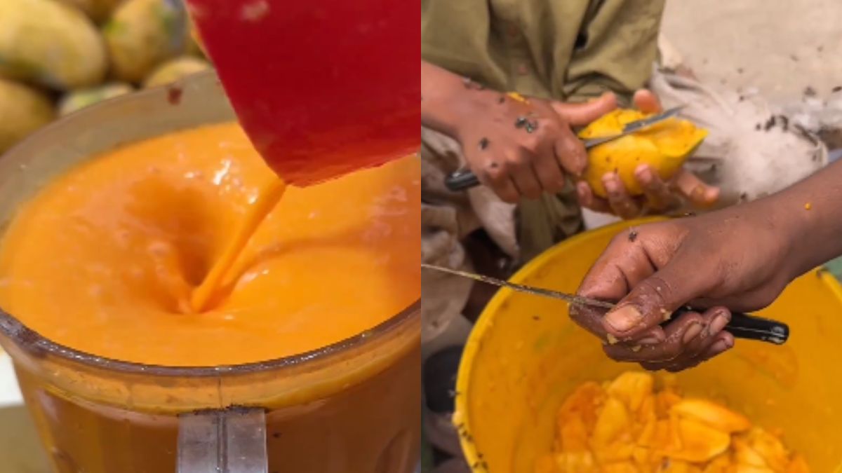 Karachi Street Vendor’s “Unhygienic” Mango Juice Video Goes Viral; Netizens Are Disgusted