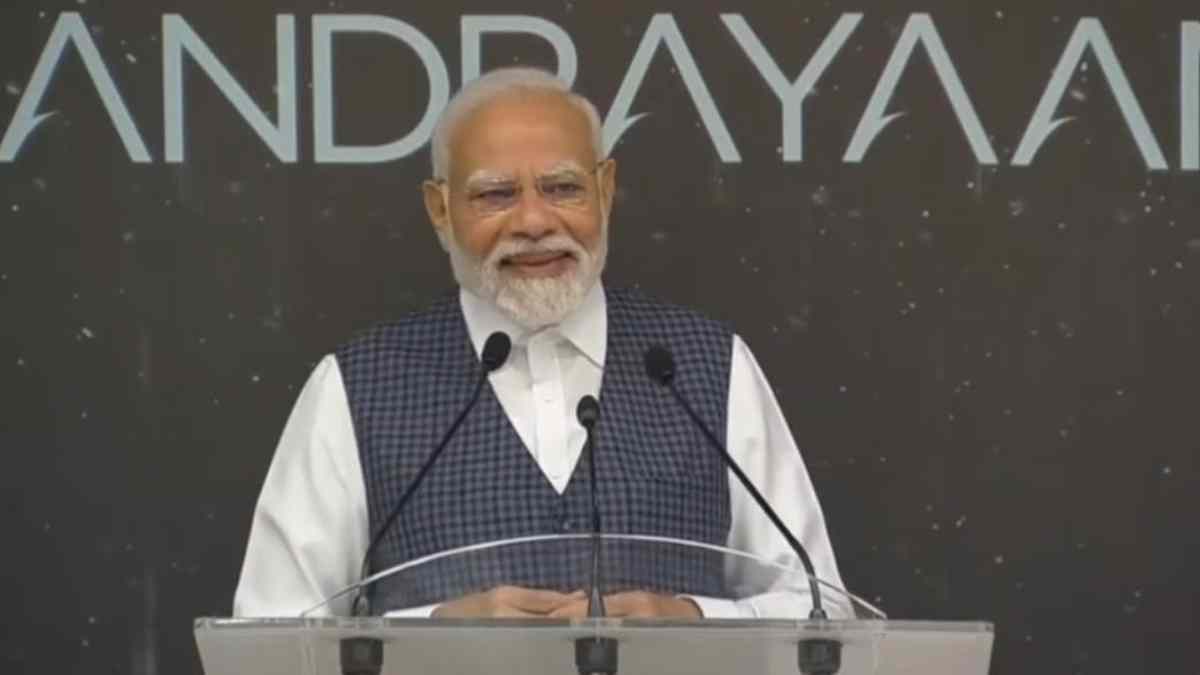 PM Modi Declares August 23 As ‘National Space Day’ & Chandrayaan-3 Landing Pt As ‘Shiv Shakti’