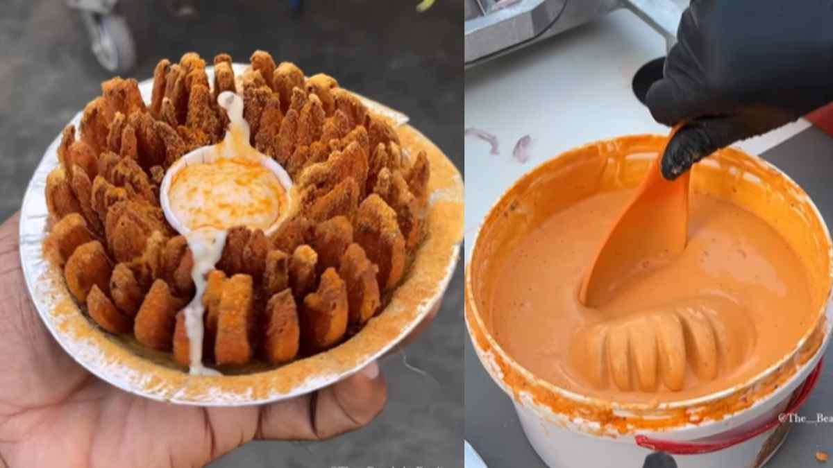 Vadodara Eatery Serves Viral Onion Blossom; You Can Make It Too At Home; Recipe Inside!