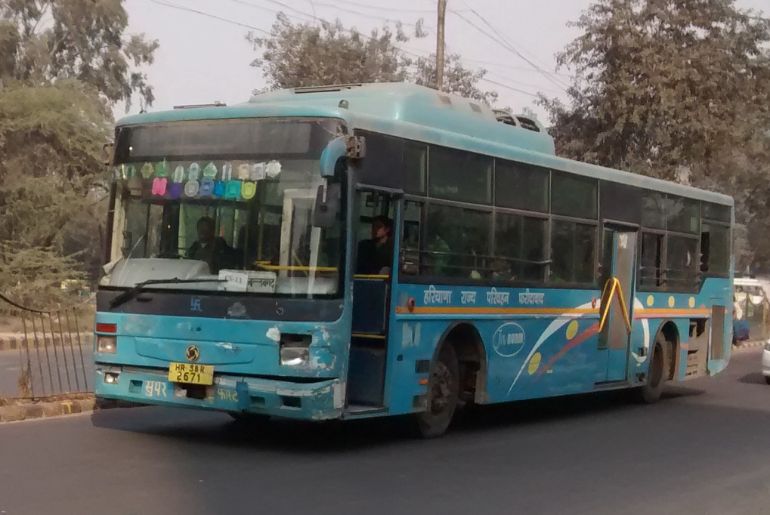 Haryana bus