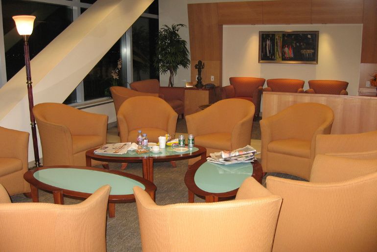 Air India airport lounge