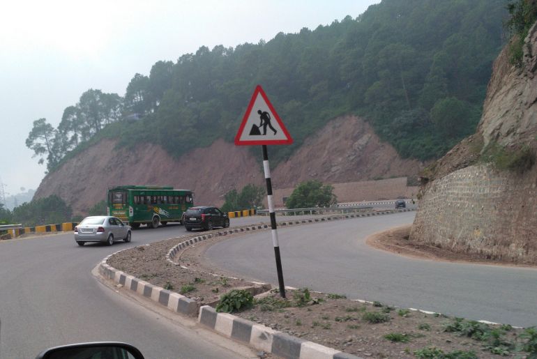 Kalka-Shimla highway