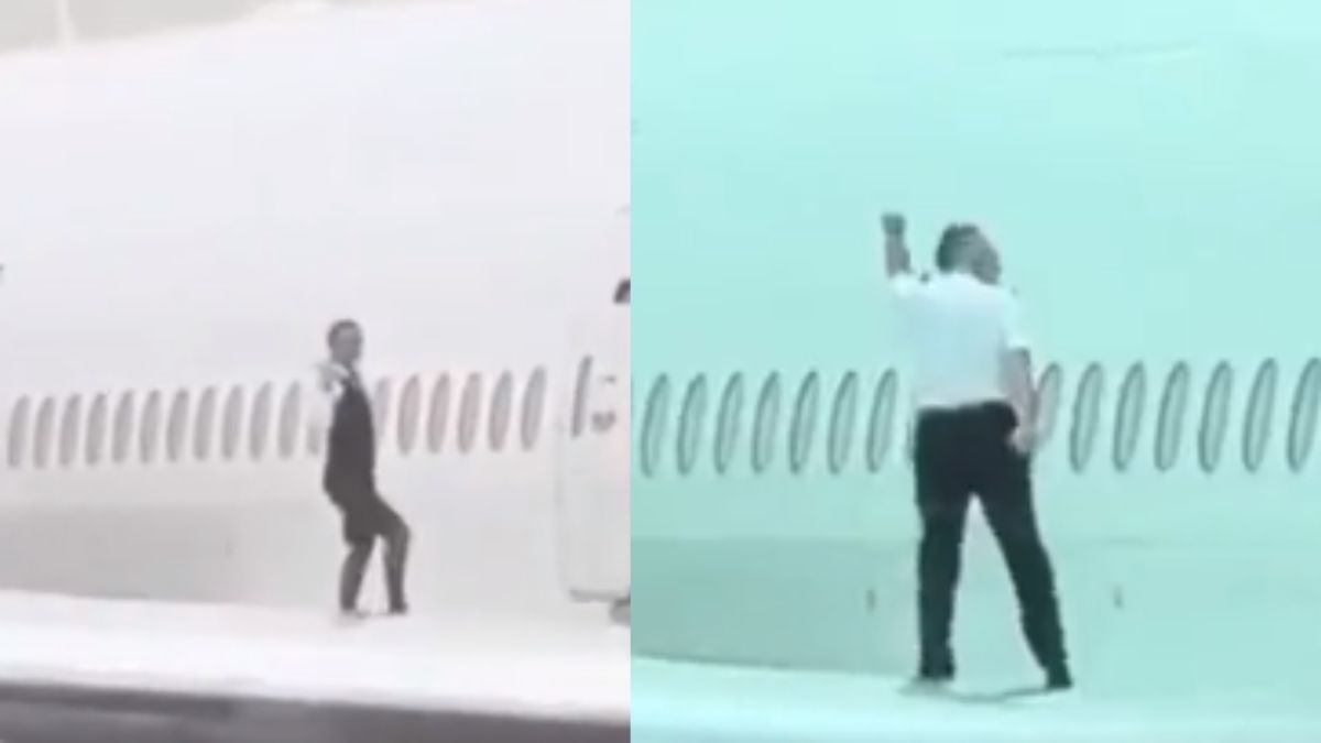 Swiss Air Lines Cabin Crew Dance Atop Plane Wing; Land In Trouble After Video Goes Viral