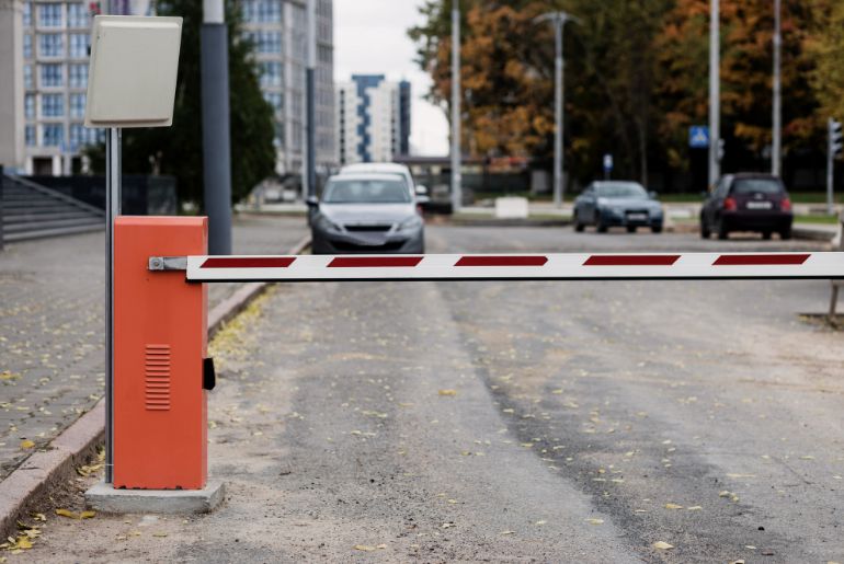 parking lot barrier