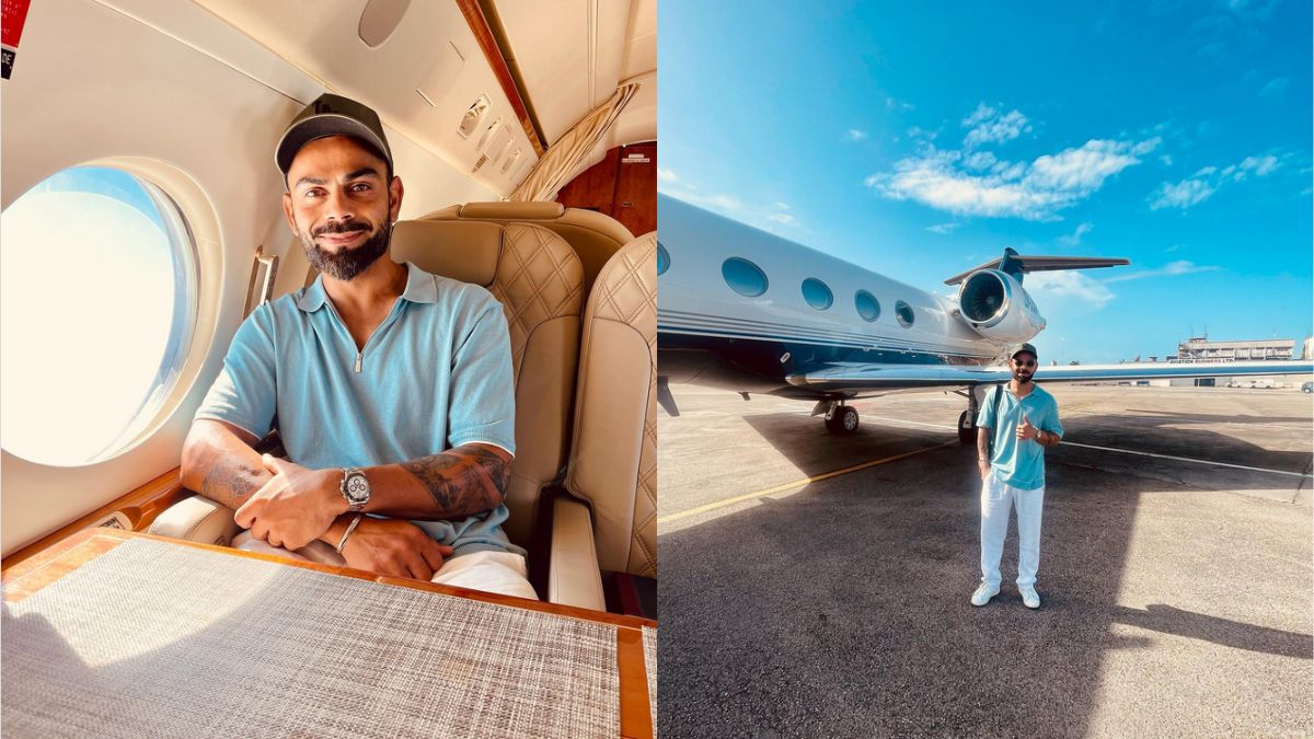 Virat Kohli Flew By THIS Air Charter Plane & Called It “Great Service”