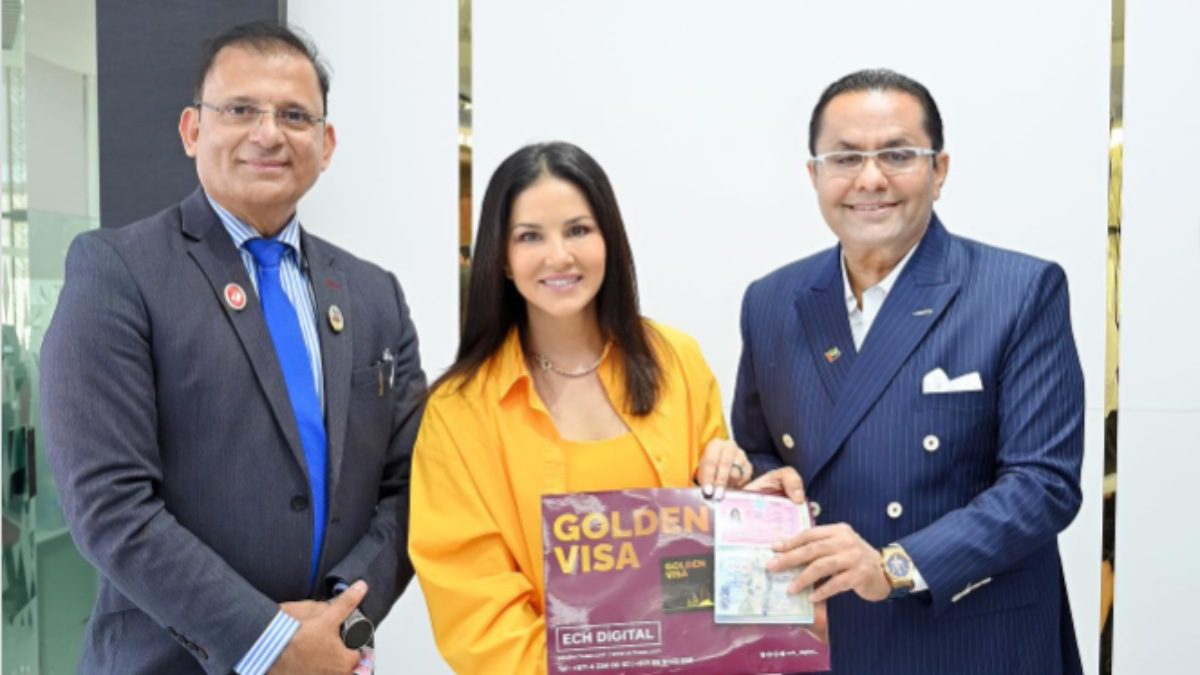 Sunny Leone Gets Her UAE Golden Visa; Says It’s A Special Day She’ll Never Forget