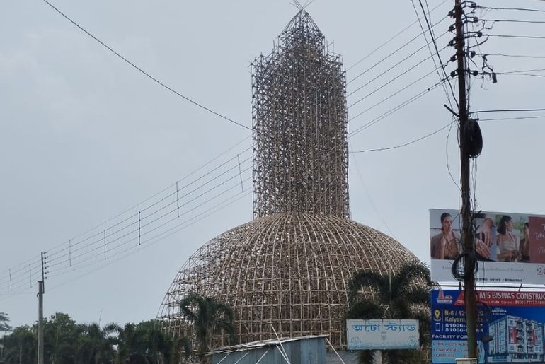 After Petronas Tower Last Year, Kalyani Durga Puja Pandal Theme For