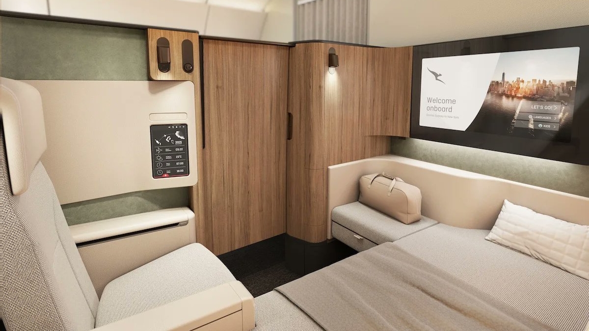 Qantas Unveils Its New First-Class Luxury Suites. It’s More Spacious Than A 1RK Mumbai Apartment