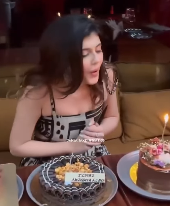 ❤️ Layered Birthday Cake For Sanjana