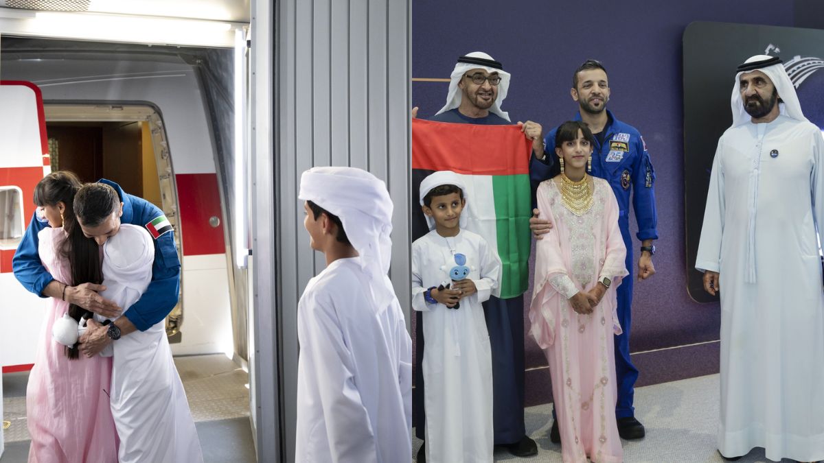 Sultan Al Neyadi Returns To UAE