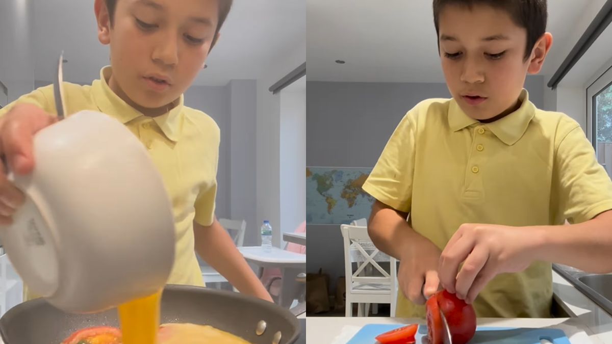 This 11-YO Kid Chef Whips Up Easy And Yummy Dishes And Netizens Are Highly Impressed
