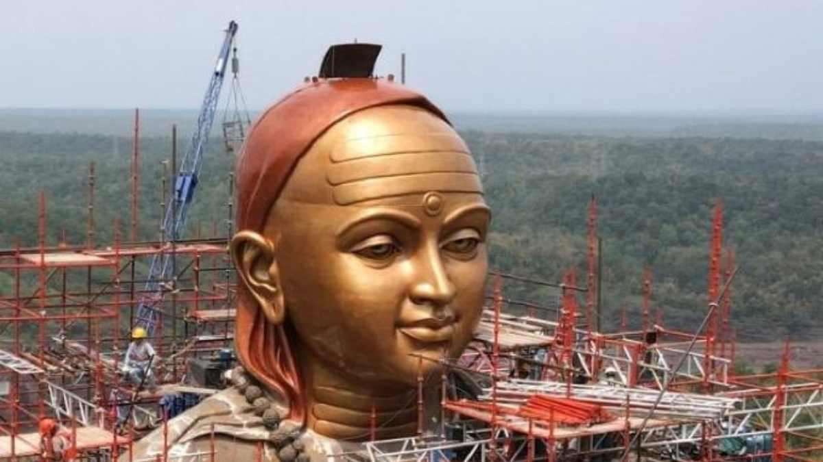 Adi Shankaracharya statue