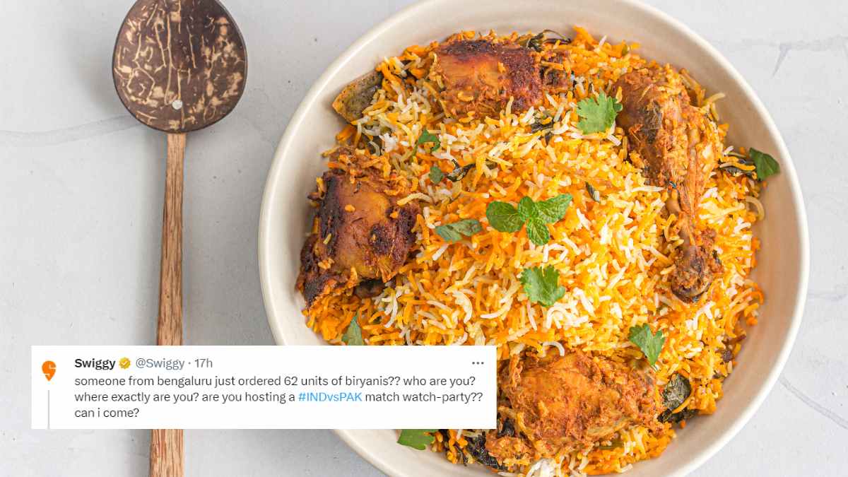 Bengaluru Woman Ordered 62 Biryanis For IND-PAK Match; Netizens Say It Was A Wasteful Watch Party