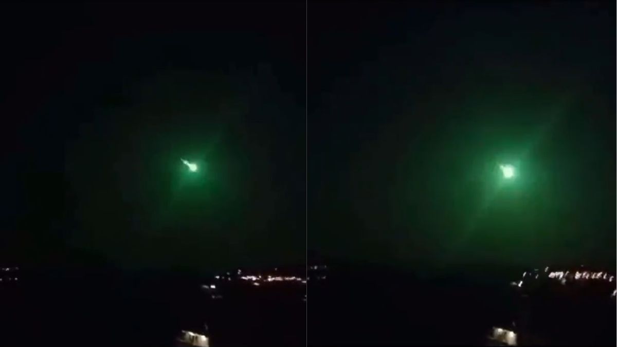 Watch: Blazing Meteor Ball Lights Up Turkey Night Sky Green; Video Goes Viral