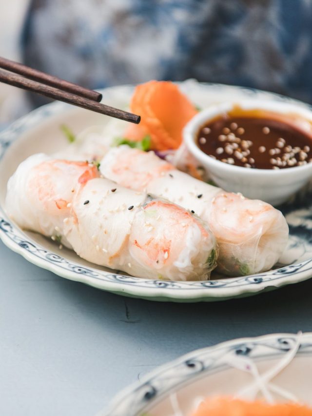 rice paper dumplings