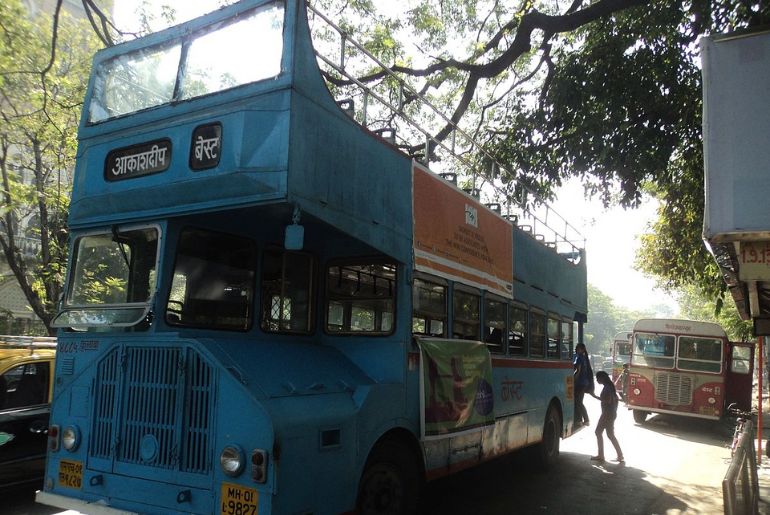 mumbai double decker buses 